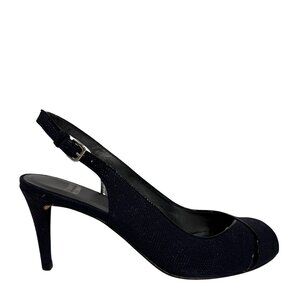 Stuart Weitzman Crosswood in Navy 8.5